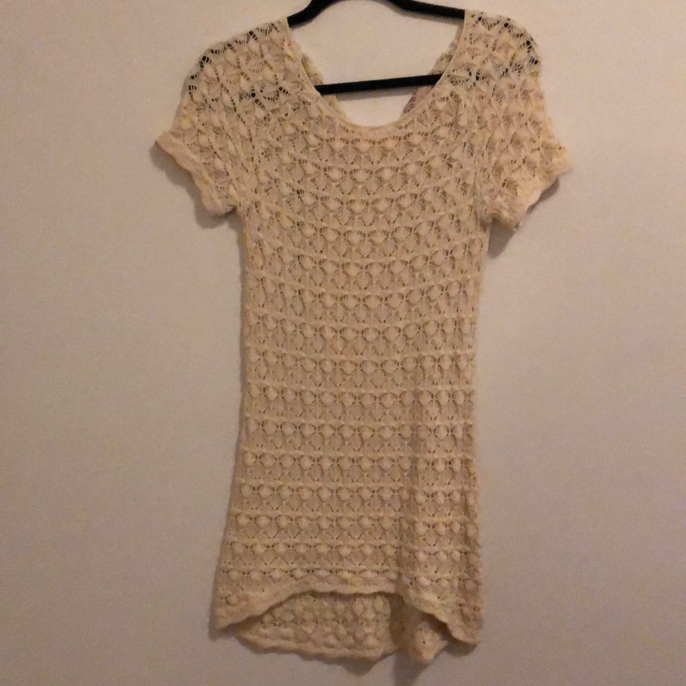 Philosophy crochet dress